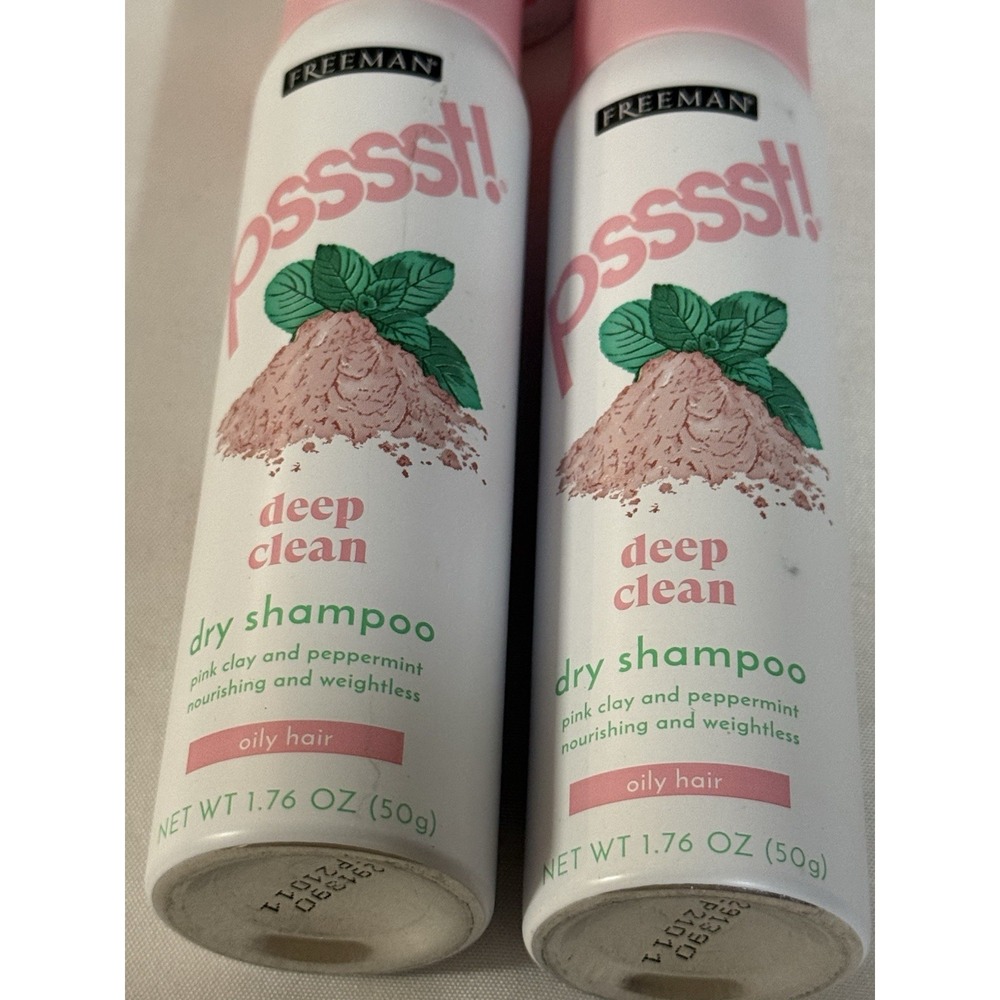 Freeman Psssst Travel Size Dry Shampoo 1.76 oz Lot of 4 New - Picture 6 of 7